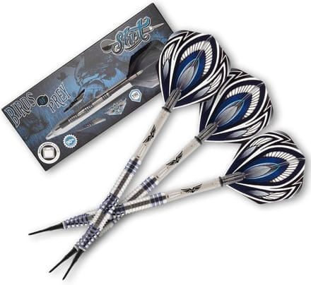 Dartpijlen Set - Soft Tip - Precisie Werpen - 90% Tungsten Vaten - 19 Gram - Zilverkleurig