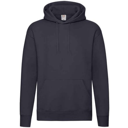 Fruit of the Loom Heren Premium Hoodie (Deep Navy)