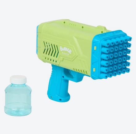 Bellenblaaspistool Machine Groen + Licht incl. vloeistof