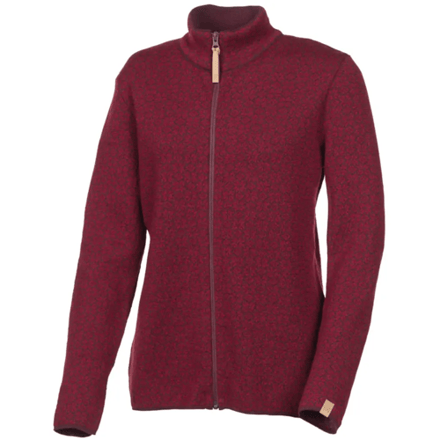Ivanhoe Fiona Full Zip Vest Dames (Maat - 40, Kleur - Deep red)