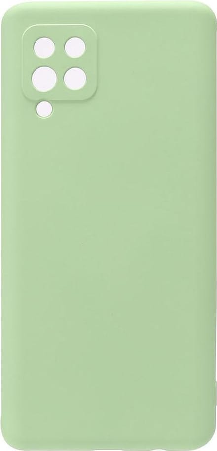Shop4 - Samsung Galaxy A42 5G Hoesje - Zachte Back Case Mat Mint Groen
