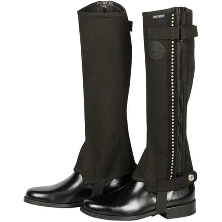 Harry's Horse Minichaps amara crystal XL Zwart