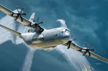 Academy Modelbouwpakket Militaire voertuigen - 12631 Lockheed C-130J-30 Super Hercules Plastic - 1:144 - Modelbouw