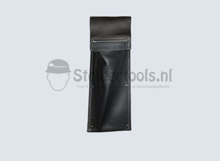 Blokwaterpashouder Zwart Leer