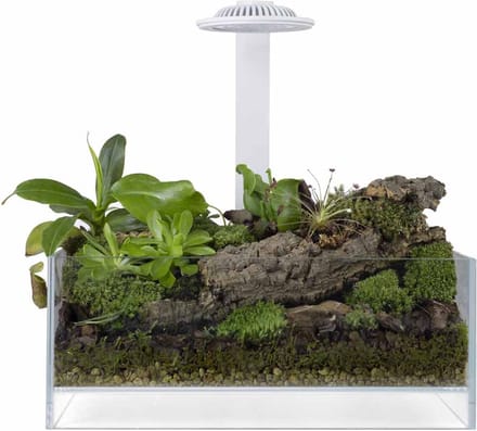Wabi Kusa Bio Air Tank White | 30 x 18 x 12CM