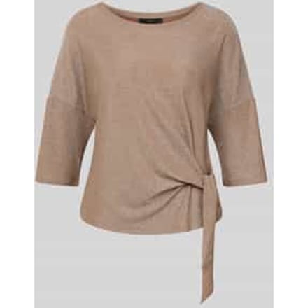 T-shirt met 3/4-mouwen