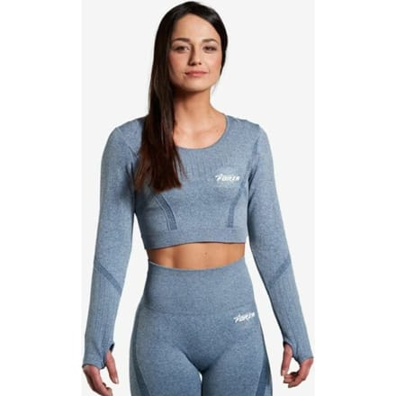 Forza Sportswear - croptop dames korte mouw - L