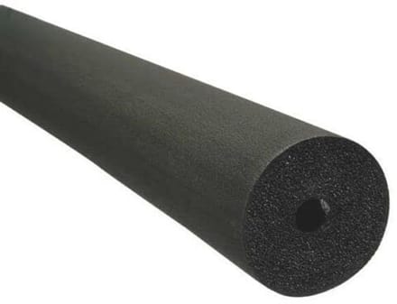 Buisisolatie rubber 9-19 mm - Flexibele isolatieslang voor sanitair en verwarming, 2 m zwart