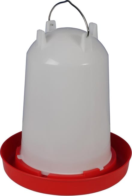Olba plastic drinktoren rood 12L
