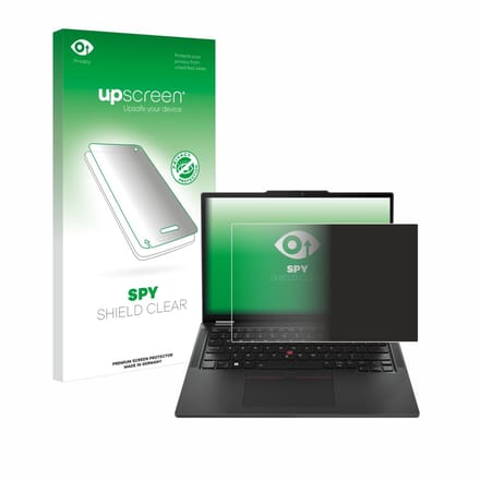 upscreen - privacy screenprotector voor Lenovo ThinkPad X13 Gen 5 - Folie Beschermfolie Blauwlichtfilter
