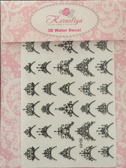 Korneliya 3D Waterdecal - 3D 001