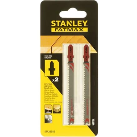 Stanley Decoupeerzaagblad Hout Fatmax - 100mm - 2 Stuks