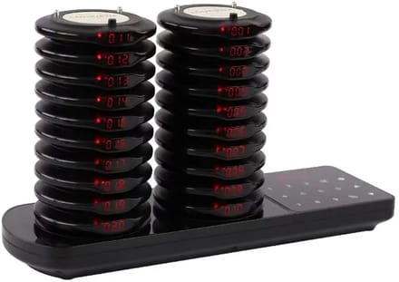 20 Buzzers / Pagers Waterdichte Vibrerende Draadloze Oproepsysteem Pieper Restaurant pager systeem