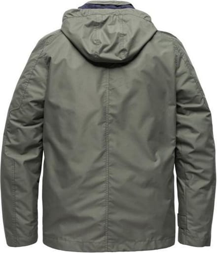 Vanguard jack groen met capuchon