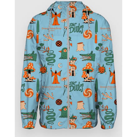 The Dudes European Fantasy Blue Windbreaker patroon