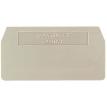 Afsluitplaat Weidmüller ZAP/TW 1 1608740000-50 50 stuk(s)