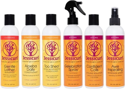 Jessicurl - Light & Luminous Collection - Citrus Lavender (fijne golven krullen)