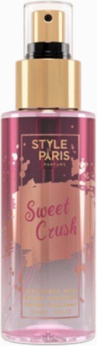 Franse dames Lichaam en Haar spray SWEET CRUSH - Praline- musk - Slagroom 100ml