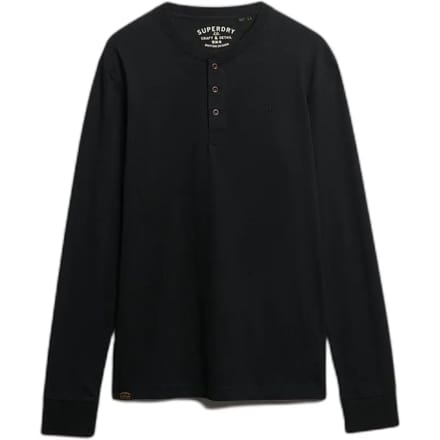 T-shirt met lange mouwen Superdry Classic Essential Grandad