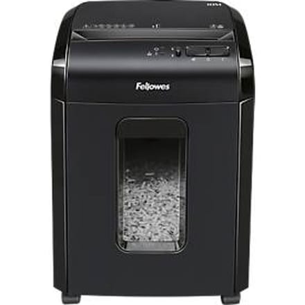 Papiervernietiger Fellowes Powershred 10M, microdeeltjes gesneden 2 x 12 mm, P-5