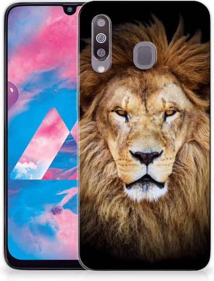 Samsung Galaxy M30 TPU Hoesje Leeuw