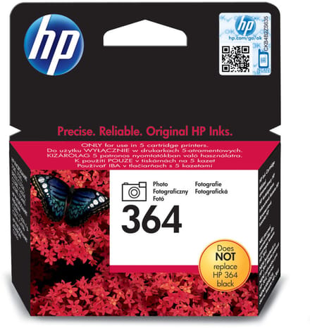 HP Inktcartridge 364 (CB317EE) Foto-zwart