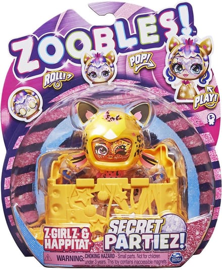 82448 ZOOBLES Figure Girls Secret Partiez serie 2 Assorti