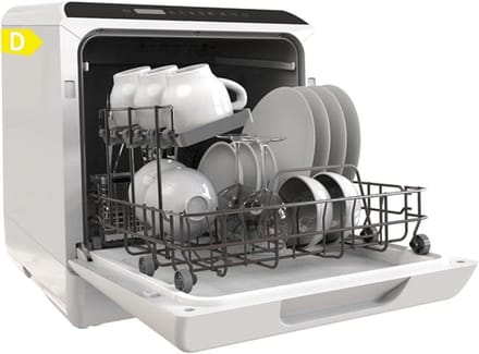 Core® Mini Vaatwasser - Vaatwasser - Tafelvaatwasser - Wit - 43cm x 43cm x 46cm