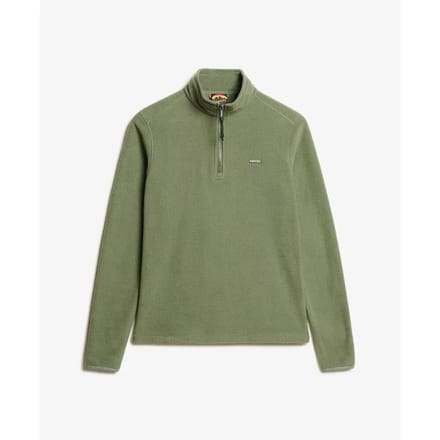 Superdry - Polarfleecetrui met halve rits - Dames - Truien