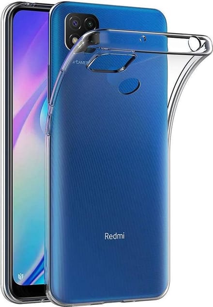 Silicone hoesje Geschikt voor: Xiaomi Redmi 9C -  transparant
