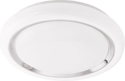 EGLO Capasso - Wand/Plafondlamp - 1 Lichts - Wit, Chroom