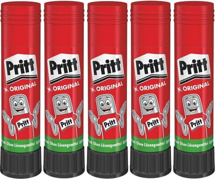 Pritt lijmstift - 5x - 22 gram - hobby lijm - kinderlijm - knutsel artikelen