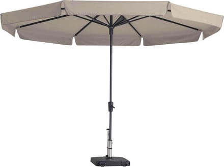 Parasol Rond Ecru Madison Sysor 350cm | Topkwaliteit ronde Madison parasol | 100% Polyester doek