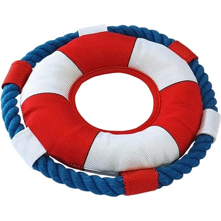 Pluche speelgoed voor honden Nobby Pet Rettungsring Mit Seil Floating