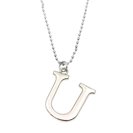 Ketting Met Letter - U