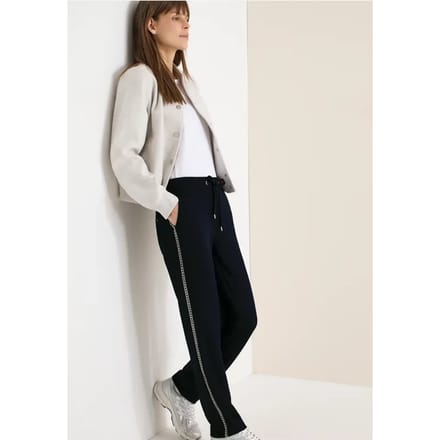 Broek met banddetail