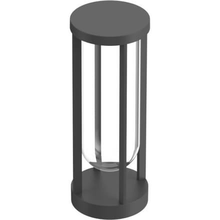 Flos In Vitro Bollard bolderverlichting - anthracite - 40 cm