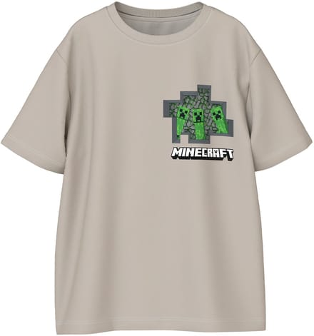 NAME IT - NKMASANT MINECRAFT SS NREG TOP BFU - Jongens - T-shirts