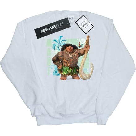 Disney Jongens Moana Maui Sweatshirt (Wit)