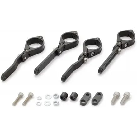 Set verstelbare koplampsteunen Daytona CNC