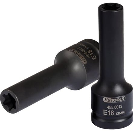 KS Tools 455.0012 455.0012 Buiten-Torx-profiel Kracht-dopsleutelinzet E 18 3/4