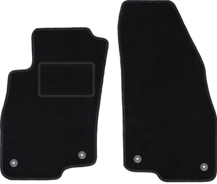 Voormatten zwart voor: Alfa Romeo Mito hatchback (2008-2019)