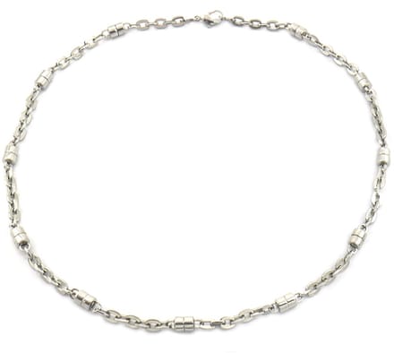 Ketting Dames - RVS - Lengte 50 cm - Zilverkleurig
