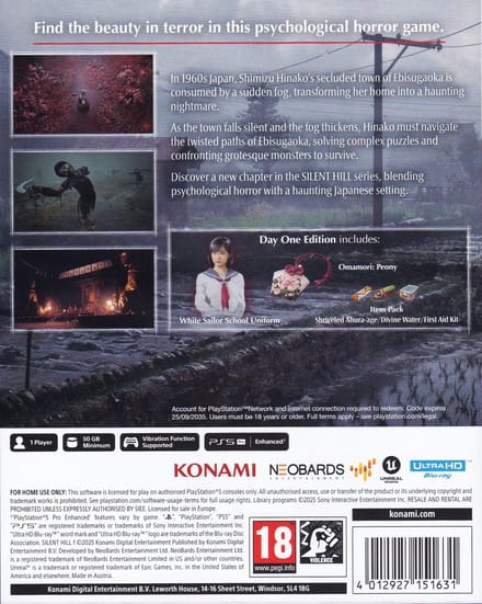Silent Hill F - Day One Edition (PS5)