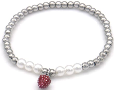 RVS Armband - Aardbei - Trendy Design