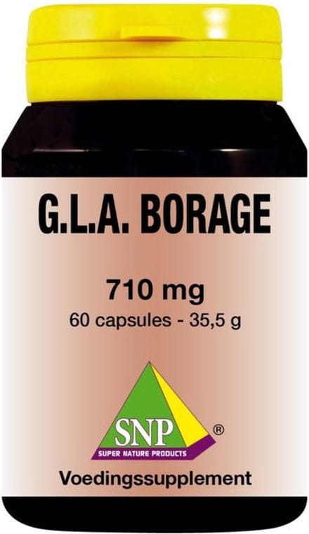 SNP GLA borage olie 710 mg 60 Capsules