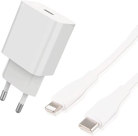 USB-C Oplader Snellader USB C naar geschikt voor iPhone Oplader Kabel 2 Meter