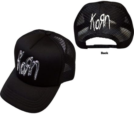 Korn - Sonic Silver Logo Trucker pet - Zwart