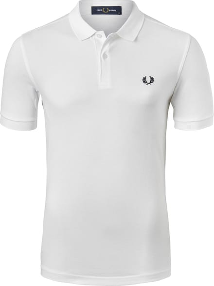 Fred Perry Poloshirt Wit - Maat 3XL - Heren