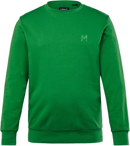 Men Plus - Heren - Sweatshirt basic ronde hals - Lichtgroen - Maat L